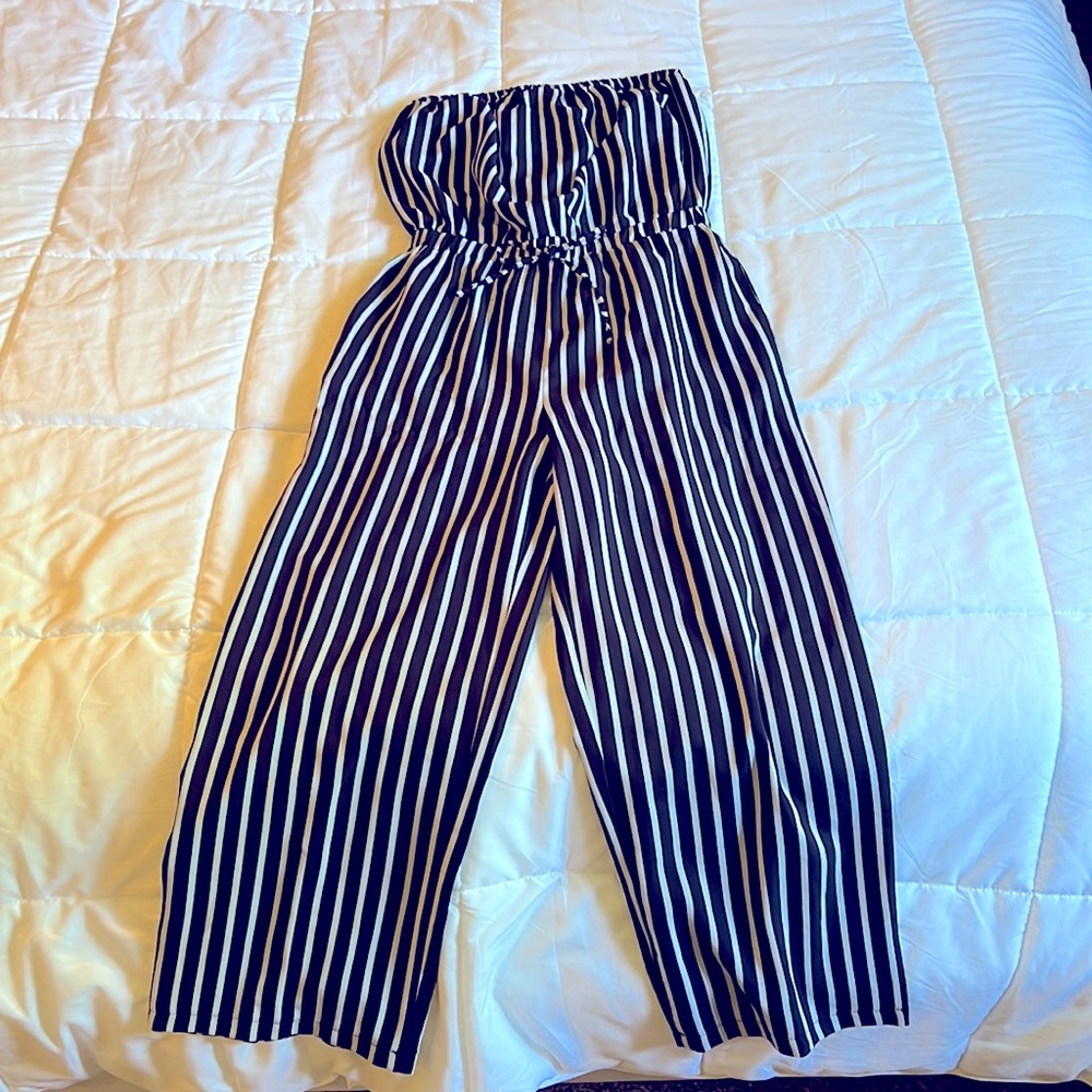 Strapless midi pants jumper!